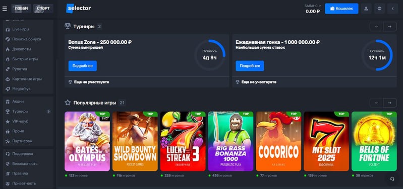 Возможности профиля